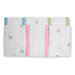 Marquisette Baby Burpies&reg; in Mocha Striped Fish (Set of 2)
