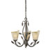 Capri 3 Light Chandelier