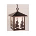 Yellowstone Outdoor Pendant in Burnished Bronze