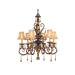 Beau Monde 6 Light Chandelier