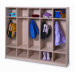 Melamine Coat Locker in Maple