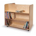 Two Sided Mobile Library Cart