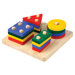 Preschool Geometric Sorting Board