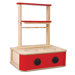 Large Scale Kitchen Stove in Red