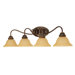Castillo  Vanity Light in Sonoma Bronze