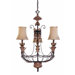 Verdone 3 Light Chandelier