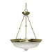 3 Light Inverted Pendant