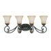 Brussells  Vanity Light in Belgium Bronze