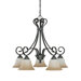 Montgomery 5 Light Arm Down Chandelier