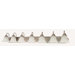 Ballerina  Vanity Light with Alabaster Glass in Brushed Nickel
