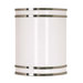 Glamour 9" Energy Star  Wall Sconce in Brushed Nickel