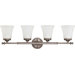 Teller Four Light Bath Vanity