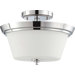 Bento 2 Light Semi Flush Mount
