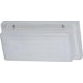 Compact Fluorescent One Light Outdoor Wall Light in White