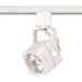 One Light MR16 120V Square Track Head in White