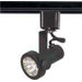 One Light MR16 120V Gimbal Ring Track Head in Black