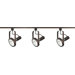 Three Light Gimbal Ring Track Light Kit in Russet Bronze