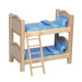 Doll Bunk Bed in Natural