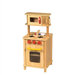 Natural Kitchenette Center Play Kitchen Set
