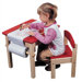 Red Art Table & Chair Set