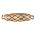 Argyle Three Light Vanity Light in New Bronze with Desert Pearl