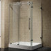 Sliding Door Frameless Shower Enclosure with Base