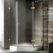 Neo-Angle Door Frameless Shower Enclosure with Base & Knob Handles