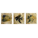 Pisces Capiz Wall Plaque (Set of 3)