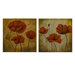 Monticello Poppy Wall Decor (Set of 2)