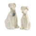 Fernand Dog Bank Sculpture (Set of 2)