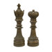 Windham Handcarved Chess Sculptures (Set of 2)