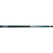 Fiberglass Pool Cue in Blue with Black / White