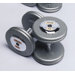 150 lbs Pro-Style Cast Dumbbells in Gray