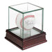 Glass Single Ball Display Case
