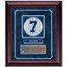 Mickey Mantle Retired Number Monument Park Brick Slice 16" x 20" Framed Collage with Nameplate