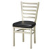 Steel Ladderback Side Chair