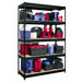 Iron Horse Rivet 72" H x 48" W Five Shelf Shelving Unit