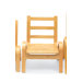 9" Wood Classroom Stacking Chair