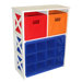 X-Frame Storage with 2 Bins and 12-Slot Cubby