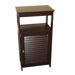 Ellsworth Single Door Floor Cabinet with Door and Open Shelf