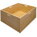 4 Sided Wooden Cart With Casters