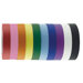 1" x 60 Yards 10 Pack of Assorted Color Kraft Tape Rolls