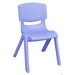 12" Polypropylene Classroom Stackable Chair