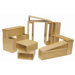 18 Piece Hollow Wooden Block Set