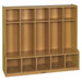 Colorful Essentials&trade; 5-Section Coat Locker with Bench