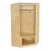Corner Section Locker with Bench