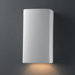 Ambiance Closed Top Small Rectangular Wall Sconce