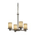Fusion Rondo 4 Light Chandelier