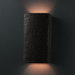Ambiance Open Top and Bottom Small Rectangular ADA Wall Sconce