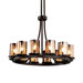 Fusion Dakota 12 Light Ring Chandelier